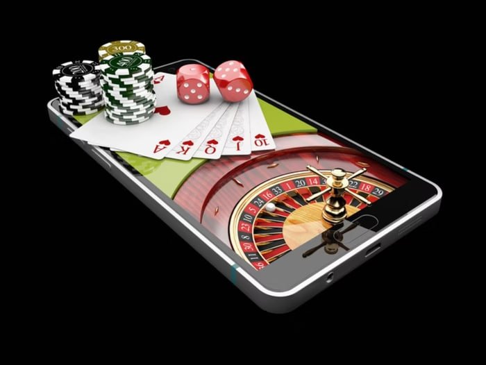 Filipino player accessing win 6 sports betting and casino platform on a mobile phone
